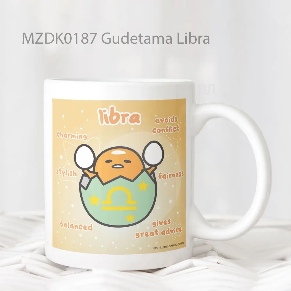 Gudetama Libra Zodiak Mug