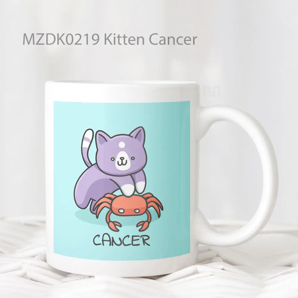 Kitten Cancer Zodiak Mug