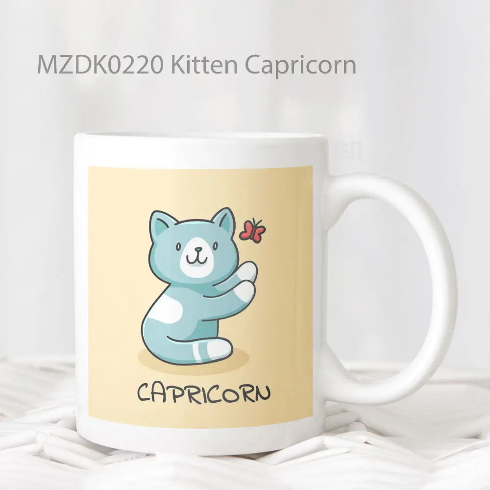 Kitten Capricorn Zodiak Mug