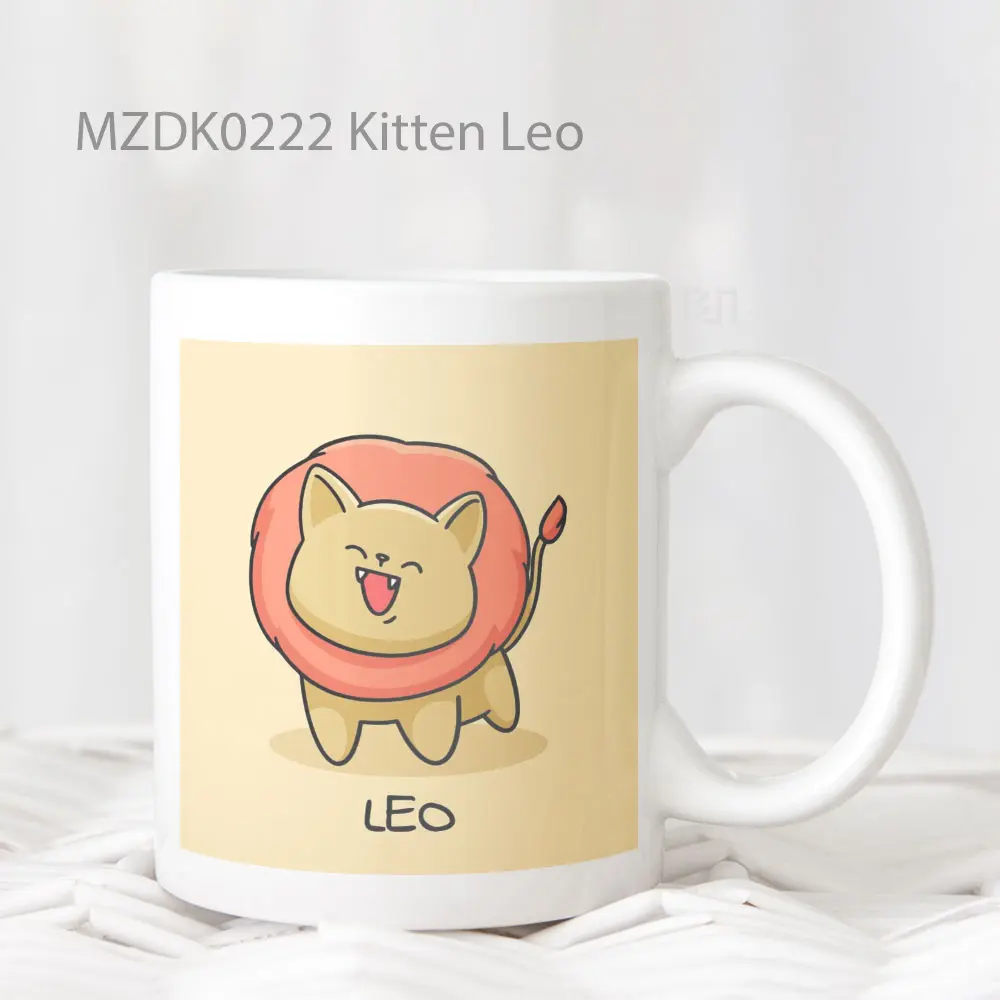 Kitten Leo Zodiak Mug