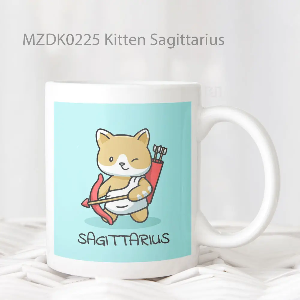 Kitten Sagittarius Zodiak Mug