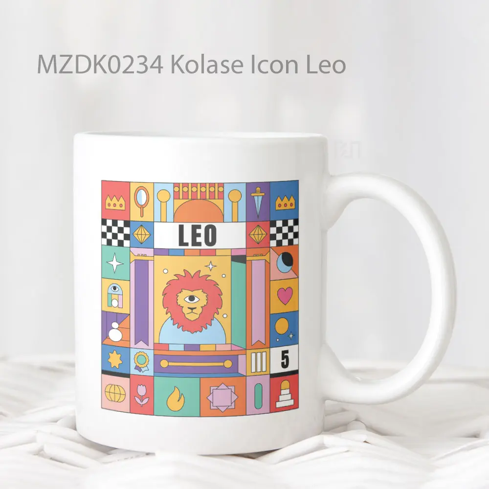 Kolase Icon Leo Zodiak Mug