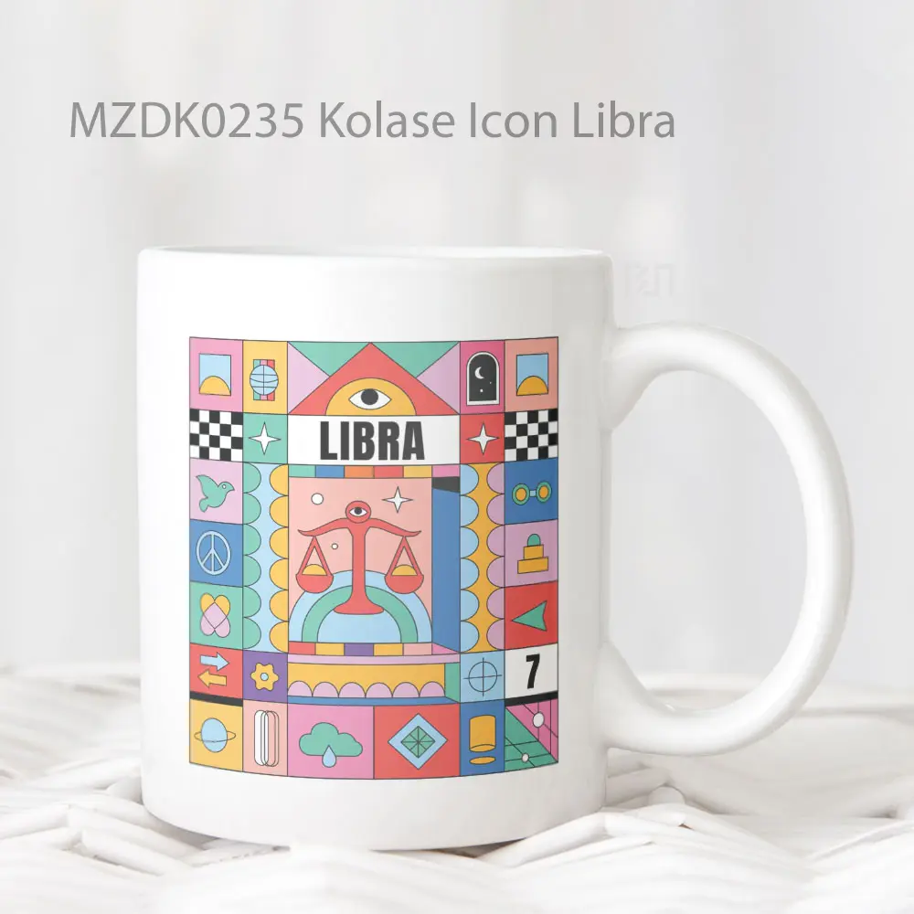 Kolase Icon Libra Zodiak Mug