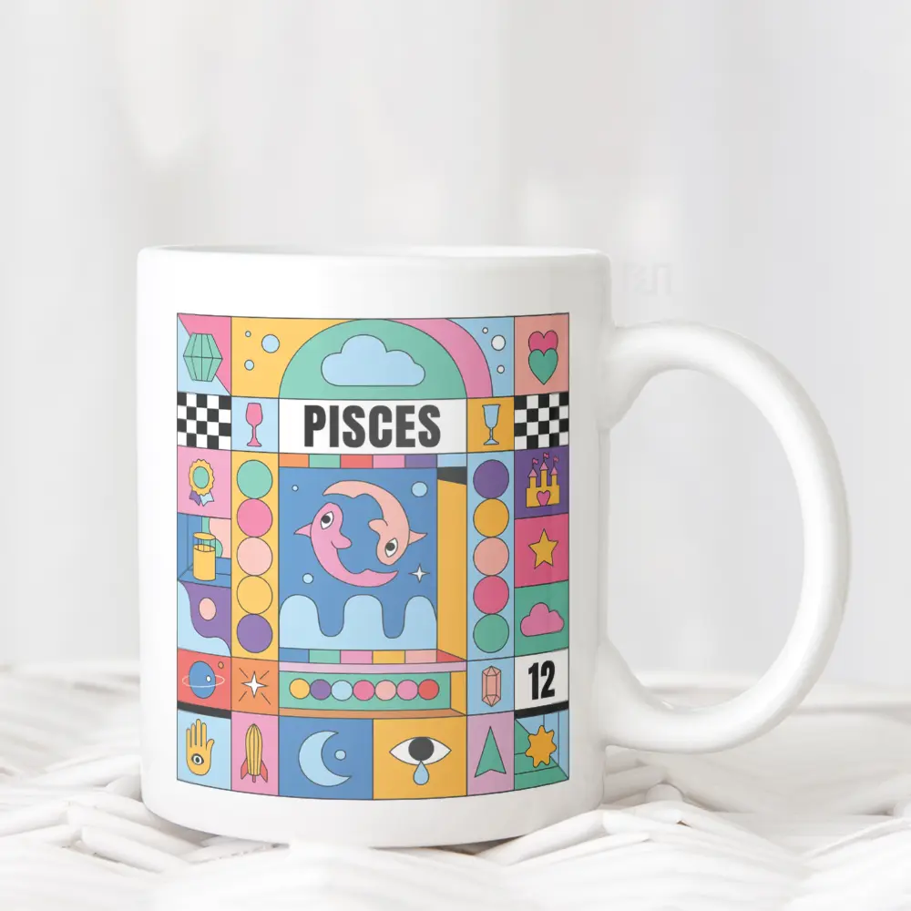 Kolase Icon Pisces Zodiak Mug