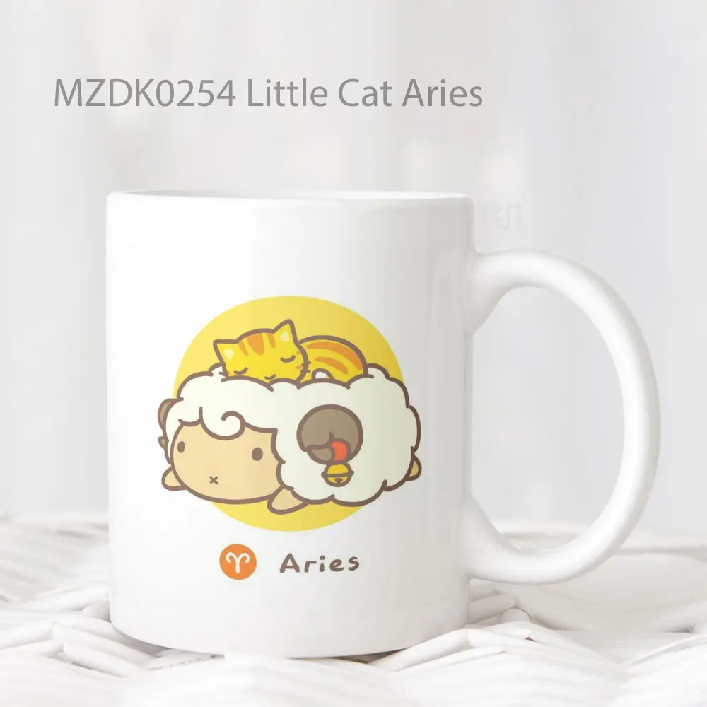 Little Cat Aries Zodiak Mug