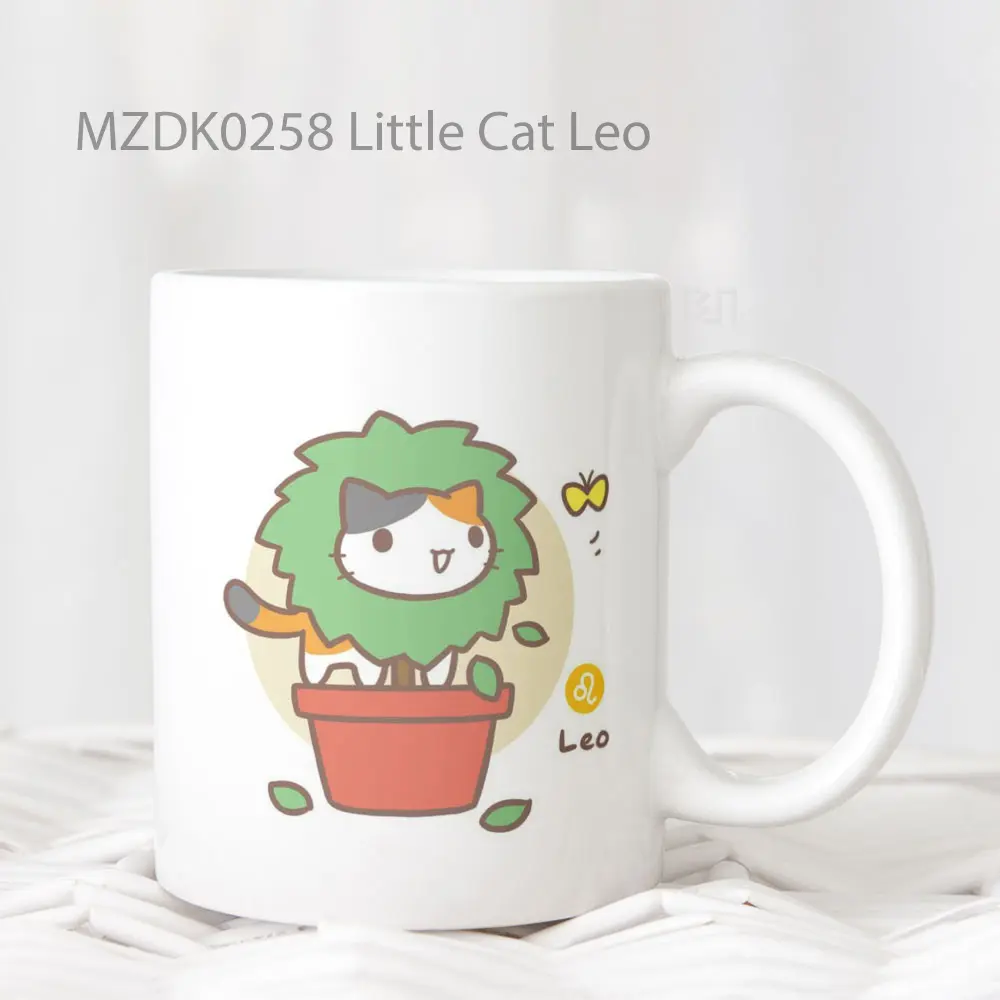 Little Cat Leo Zodiak Mug