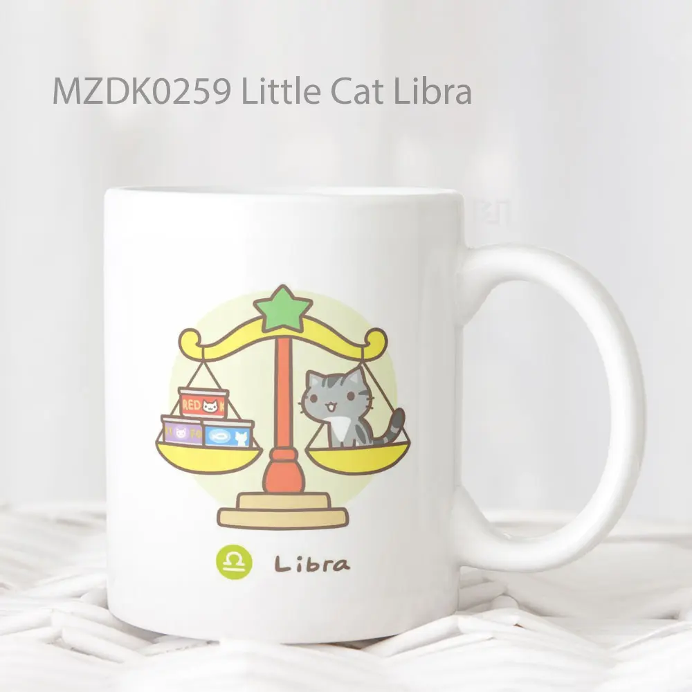 Little Cat Libra Zodiak Mug