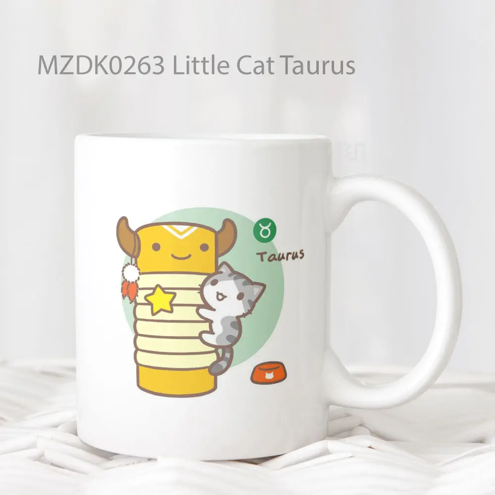 Little Cat Taurus Zodiak Mug