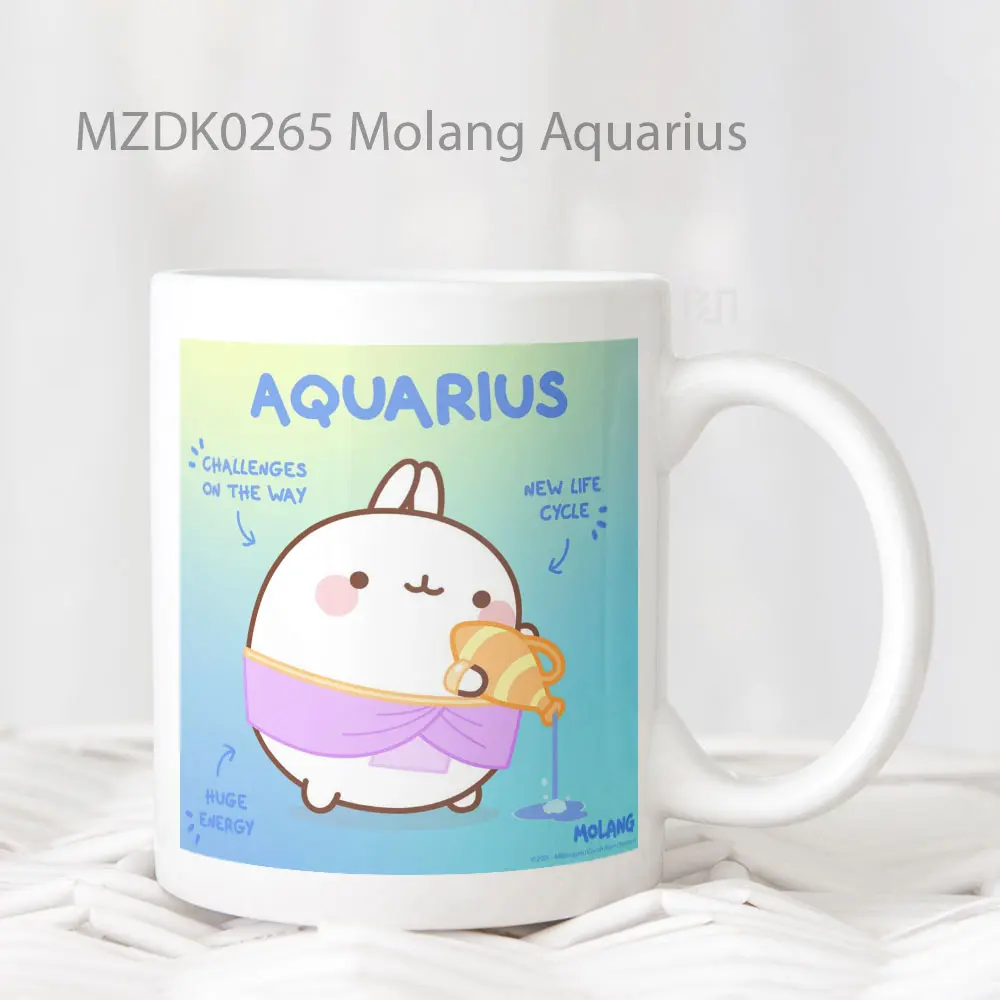 Molang Aquarius Zodiak Mug