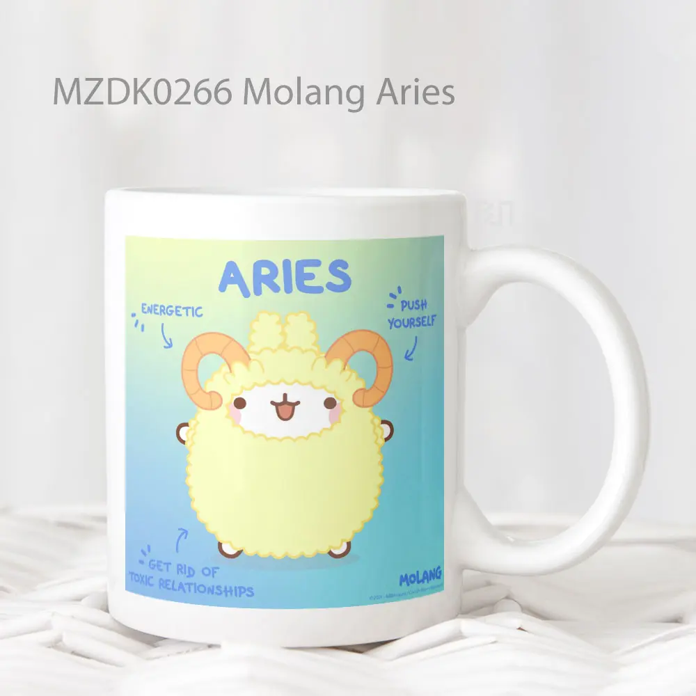 Molang Aries Zodiak Mug