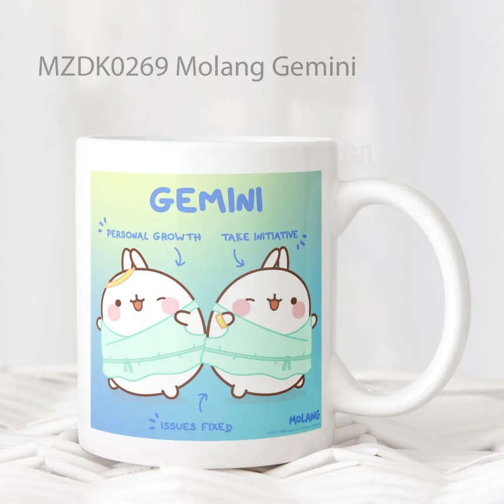 Molang Gemini Zodiak Mug