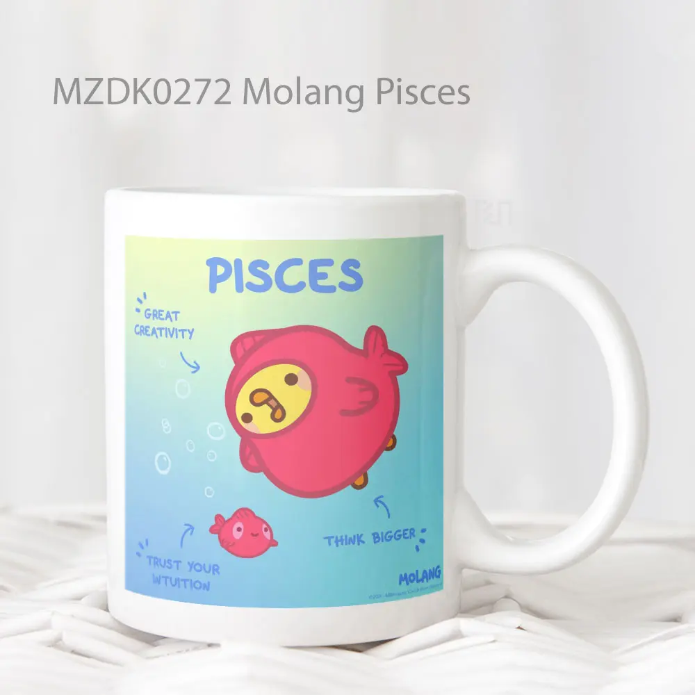 Molang Pisces Zodiak Mug