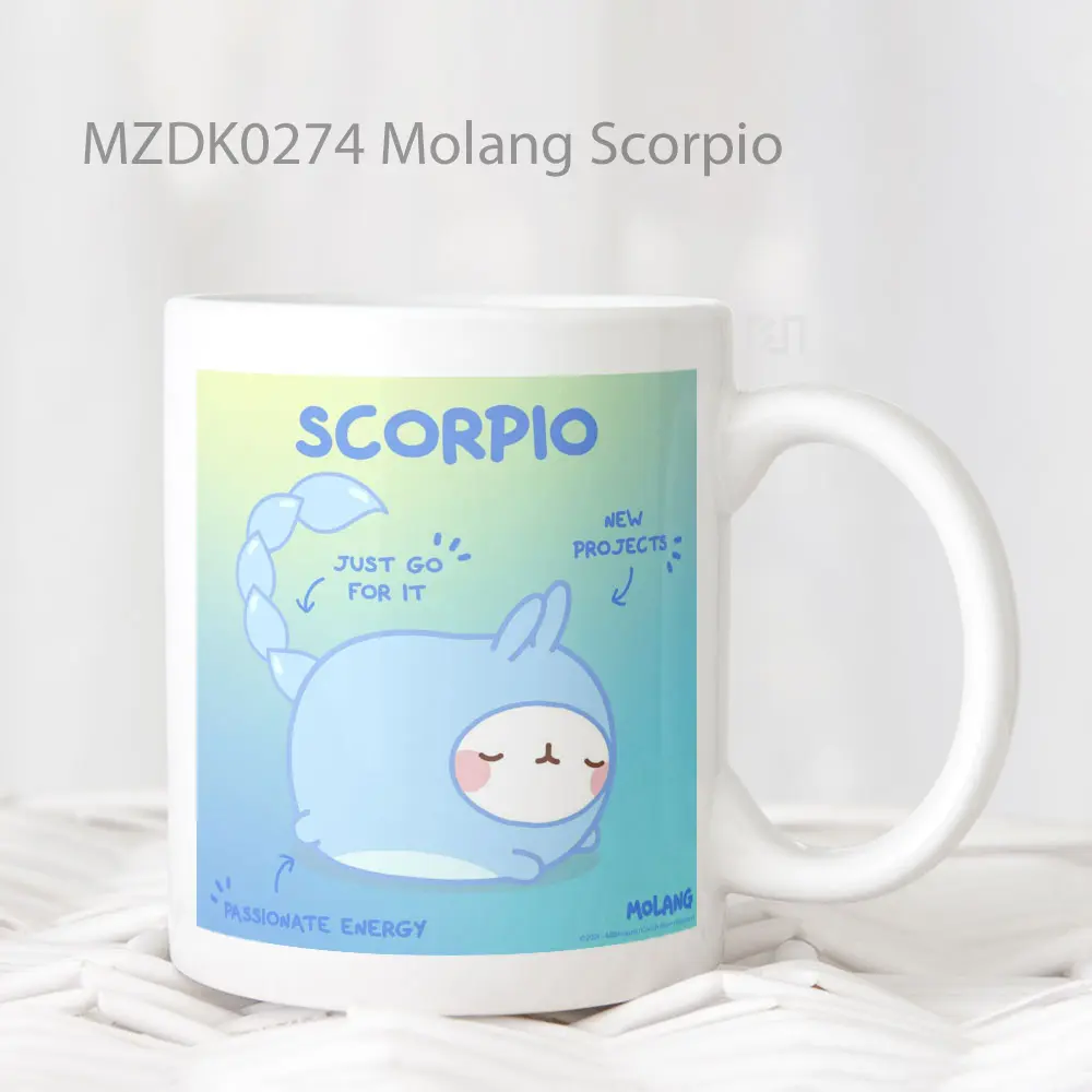 Molang Scorpio Zodiak Mug