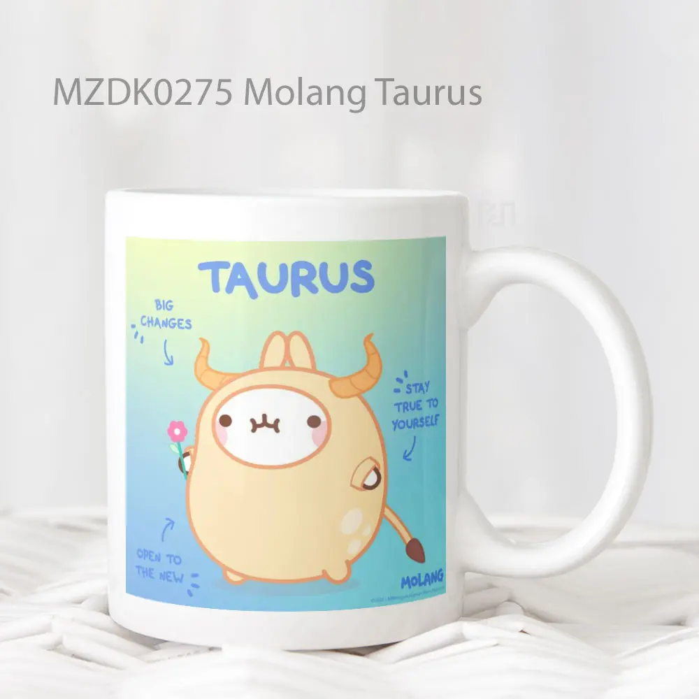 Molang Taurus Zodiak Mug