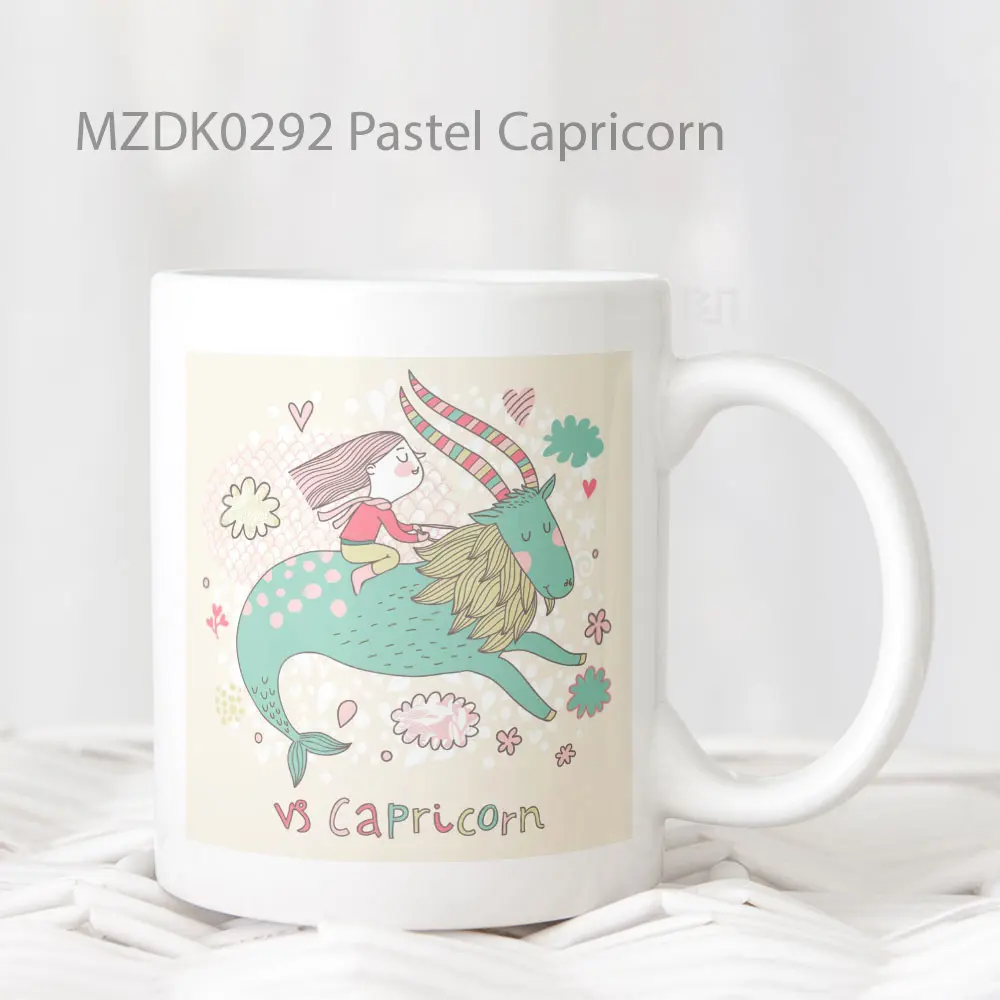 Pastel Capricorn Zodiak Mug