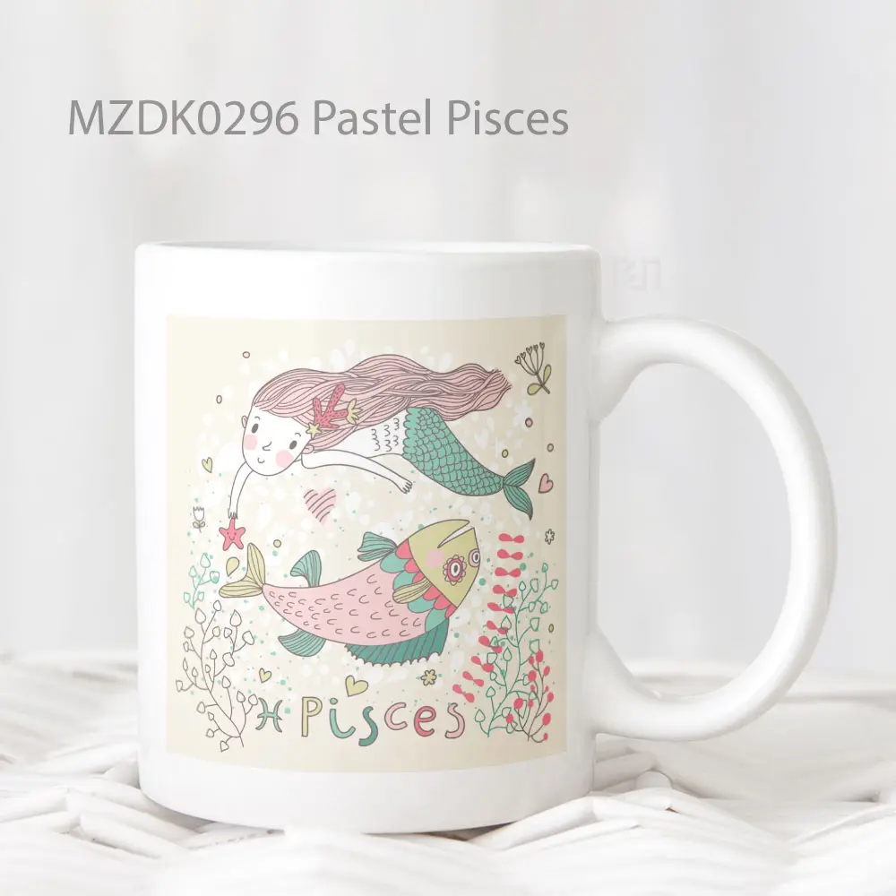Pastel Pisces Zodiak Mug
