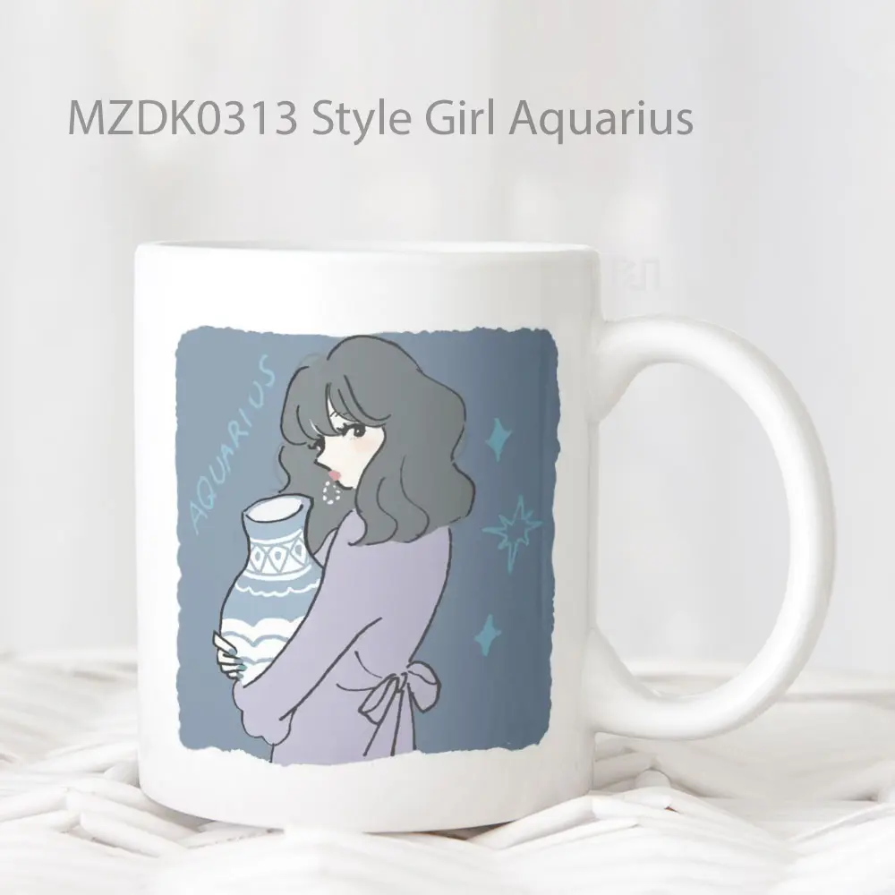 Style Girl Aquarius Zodiak Mug