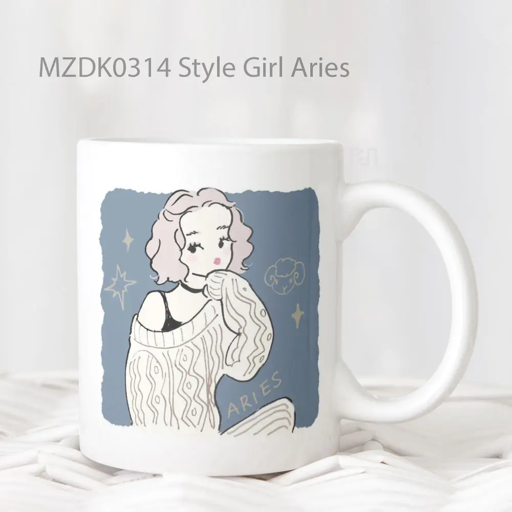 Style Girl Aries Zodiak Mug