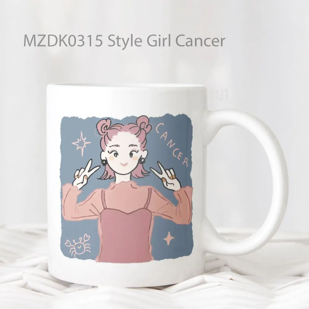 Style Girl Cancer Zodiak Mug