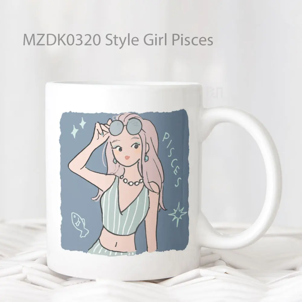 Style Girl Pisces Zodiak Mug