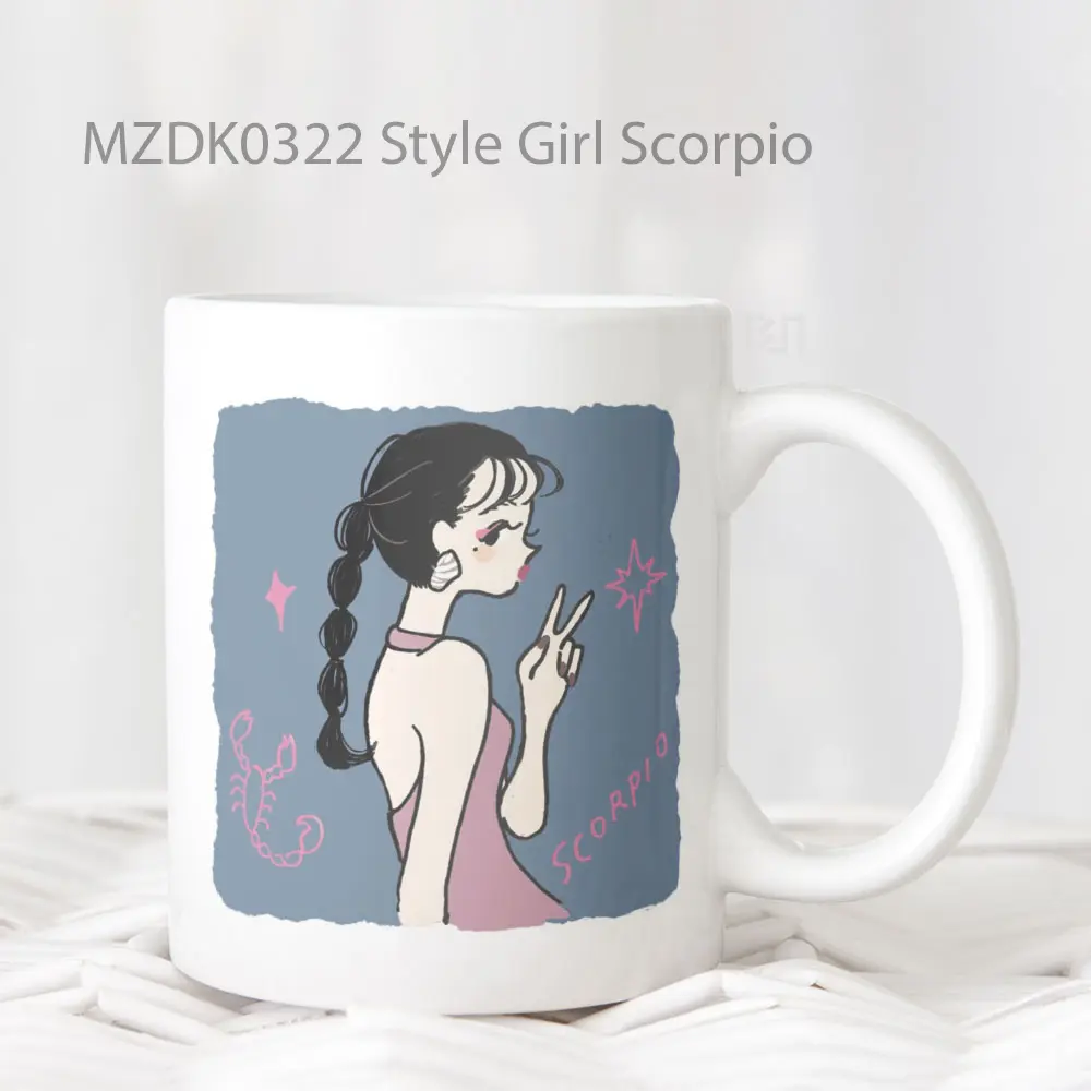 Style Girl Scorpio Zodiak Mug
