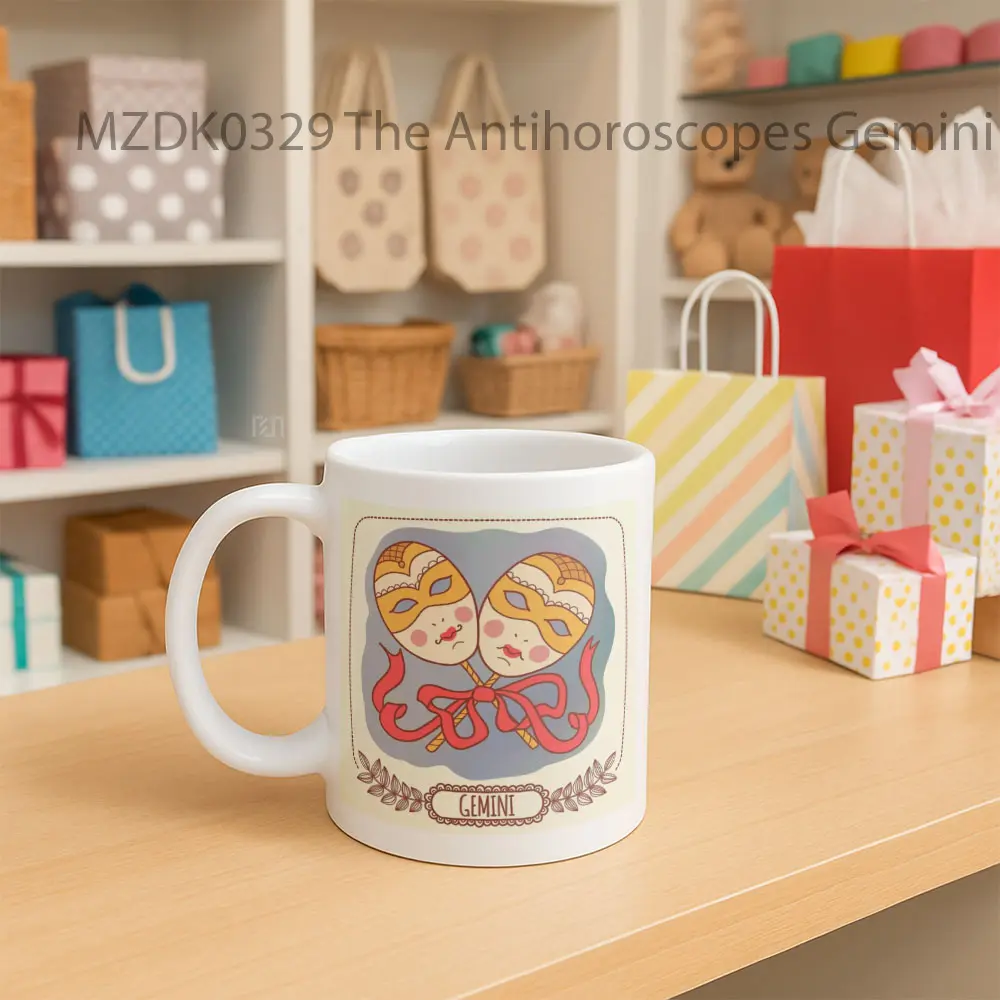 The Antihoroscopes Gemini Mug - Sudut 2