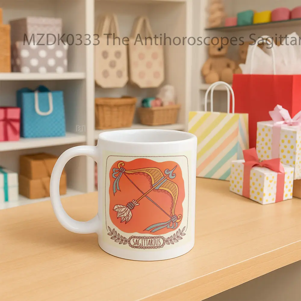 The Antihoroscopes Sagittarius Mug - Sudut 2