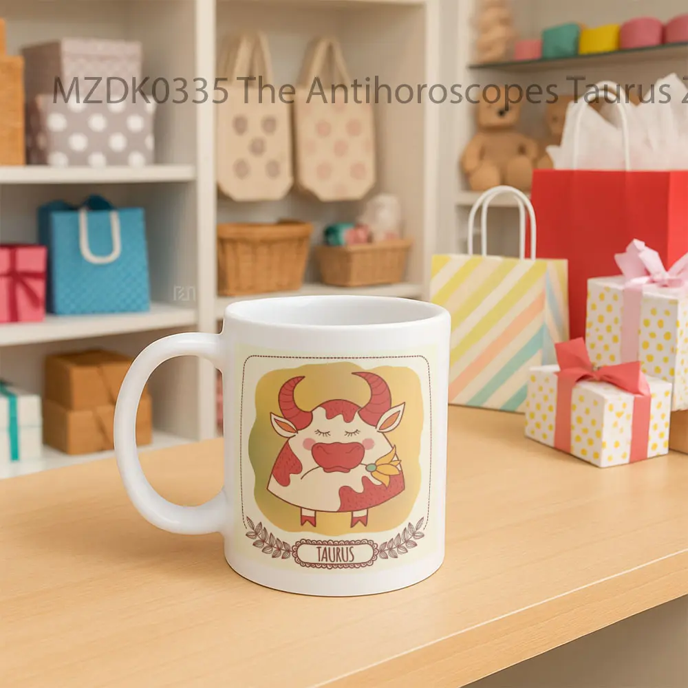 The Antihoroscopes Taurus Mug - Sudut 2