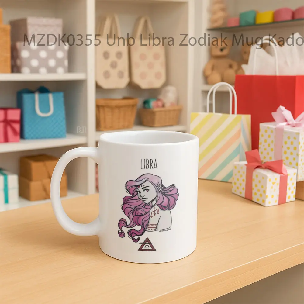 Unb Libra Zodiac Mug - Sudut 2