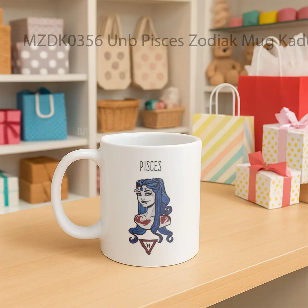 Unb Pisces Zodiac Mug - Sudut 2