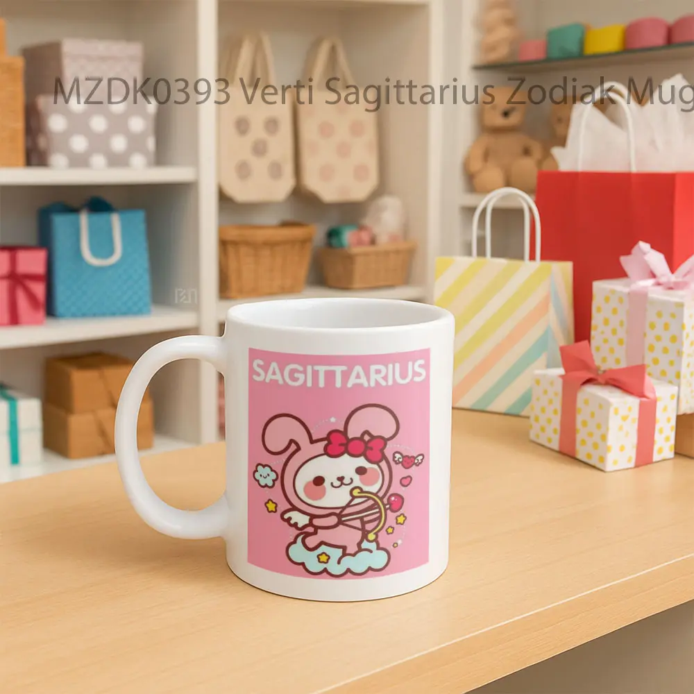 Verti Sagittarius Bintang Zodiak Mug - Sudut 2