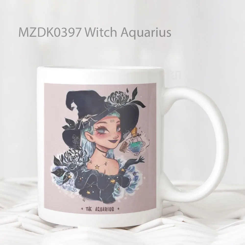 Witch Aquarius Horoscope Mug