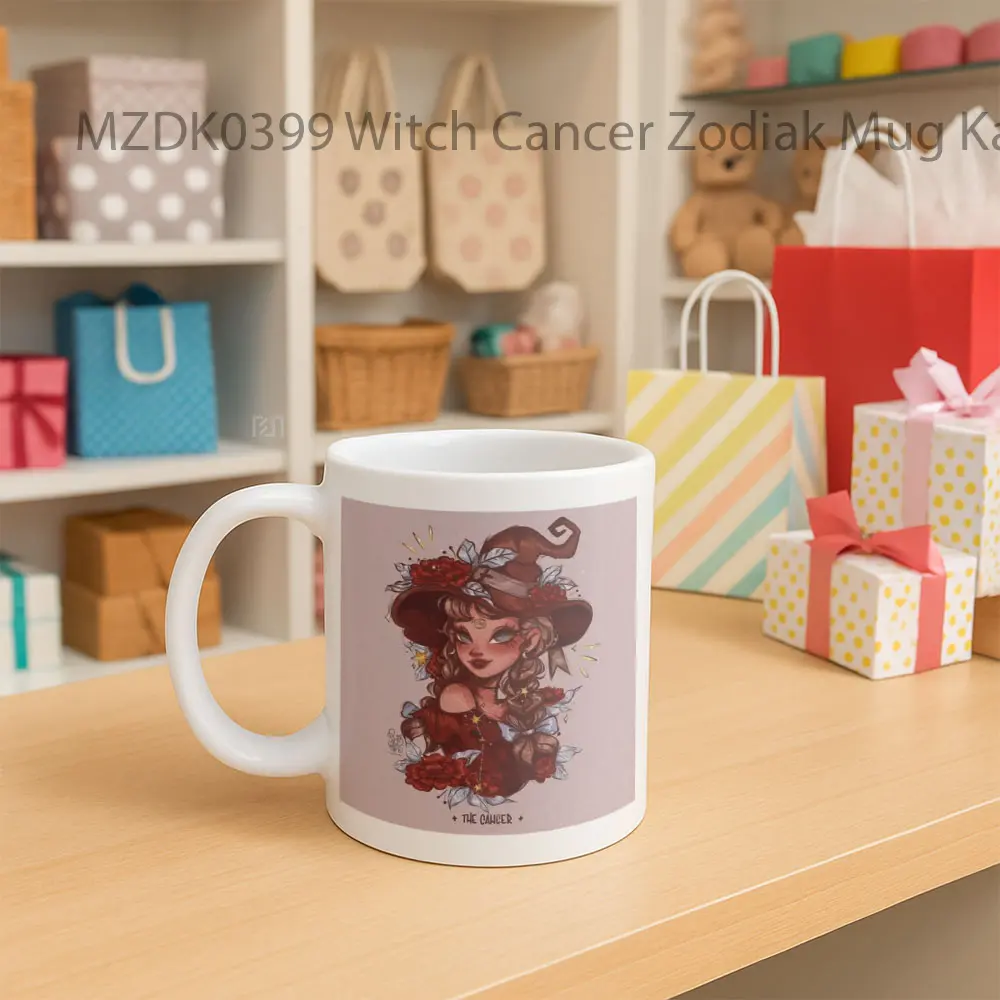 Witch Cancer Horoscope Mug - Sudut 2