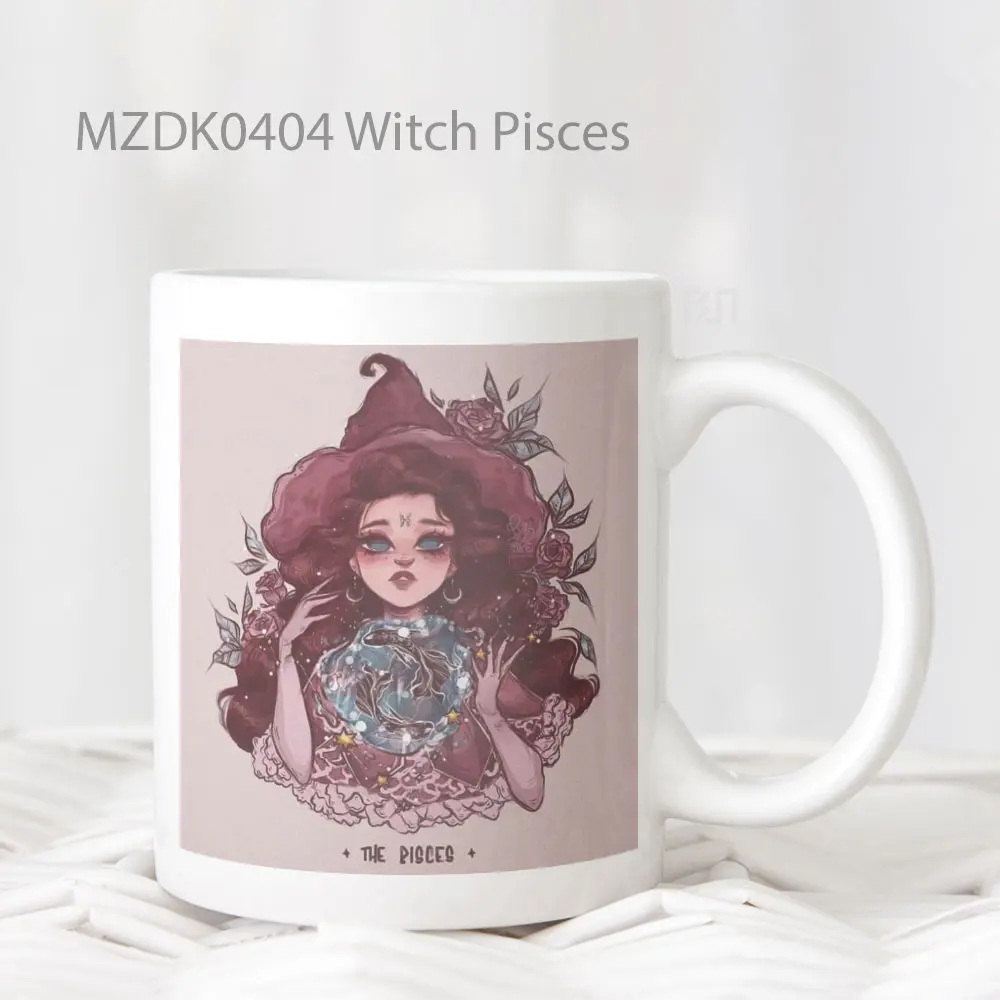 Witch Pisces Horoscope Mug