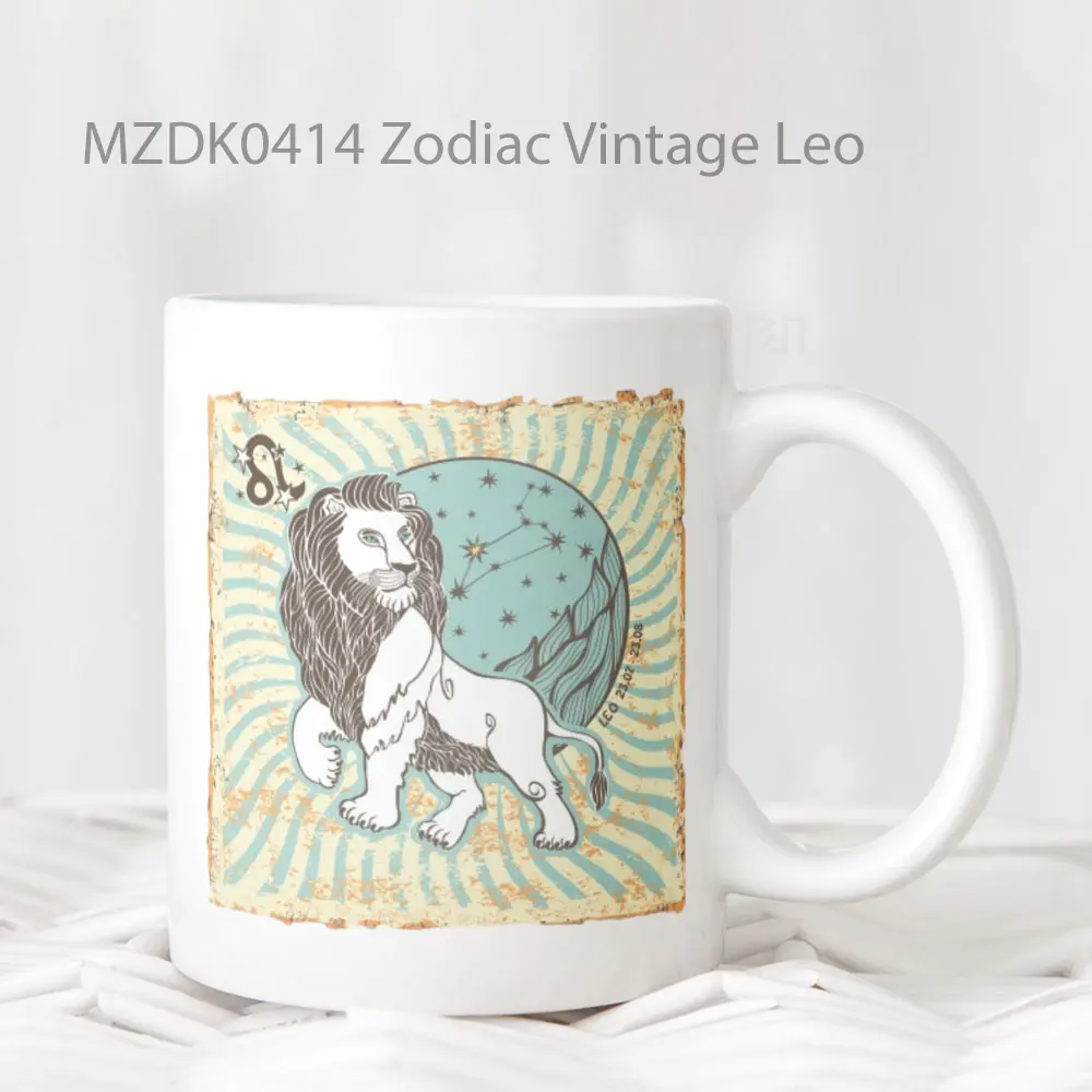 Zodiac Vintage Leo Mug