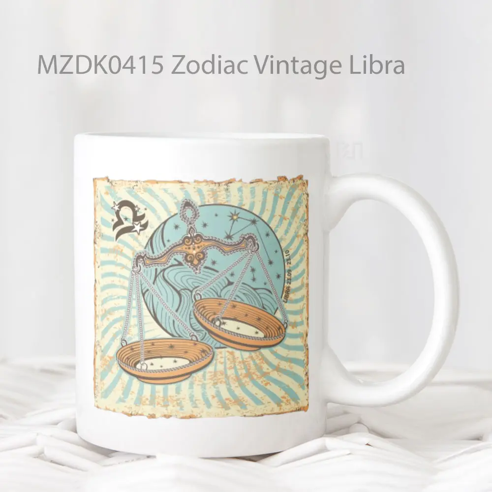 Zodiac Vintage Libra Mug