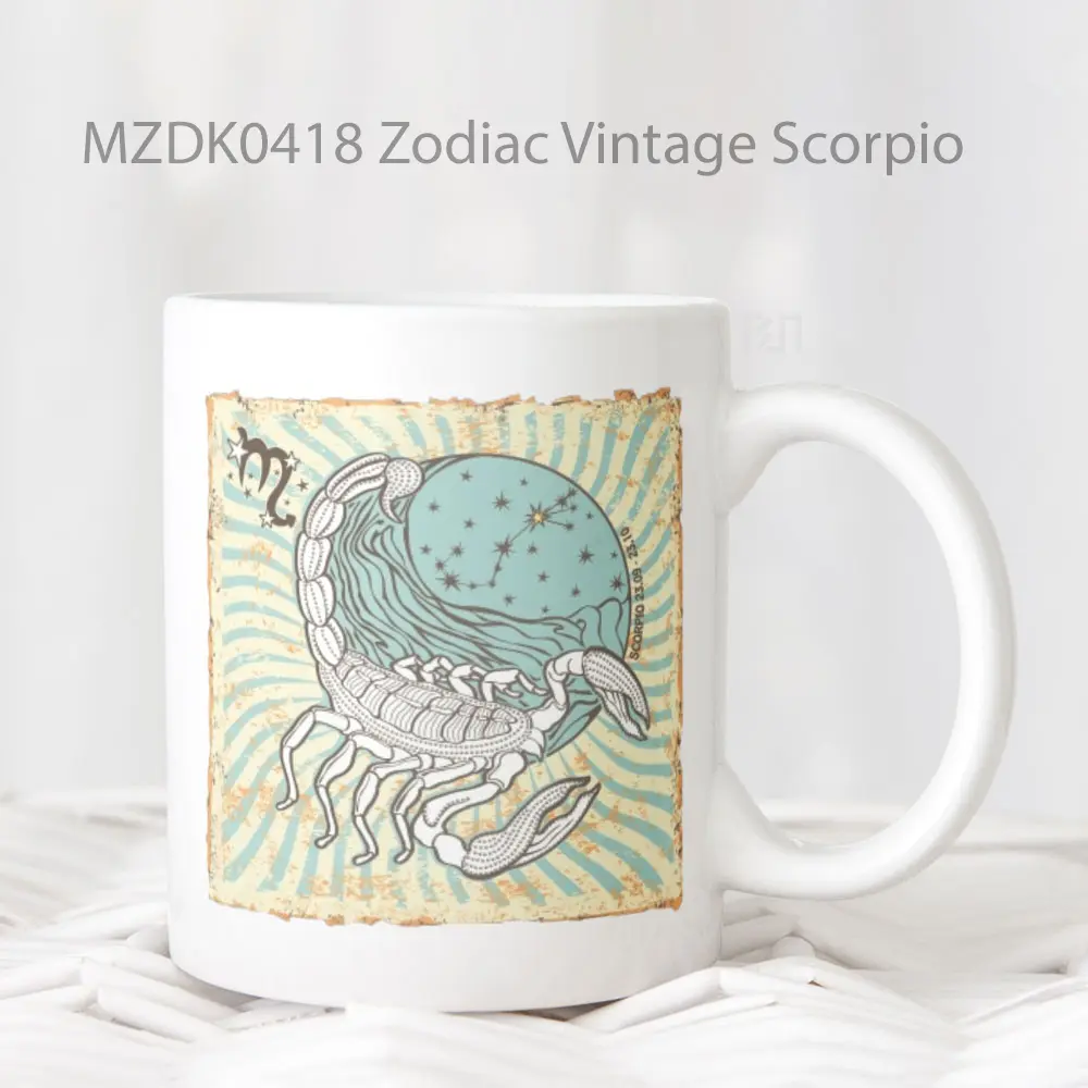 Zodiac Vintage Scorpio Mug