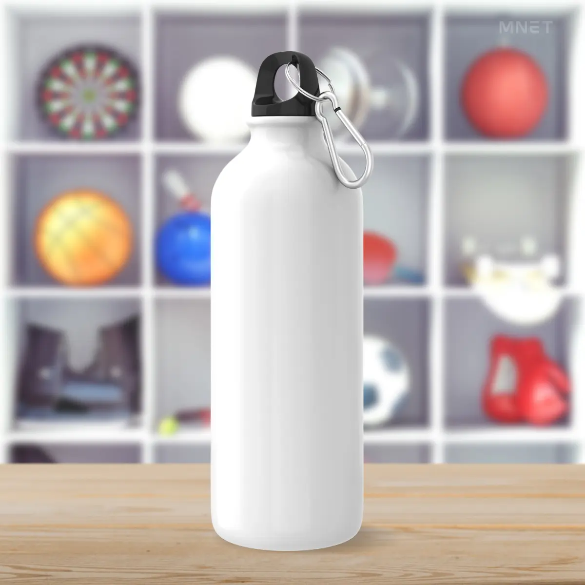 Botol Minum Olah Raga Aluminium 600ml - Sudut 3