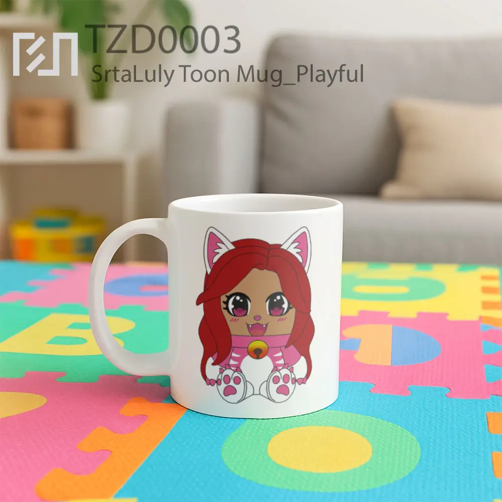 SrtaLuly Toon Mug - All-side / Desain