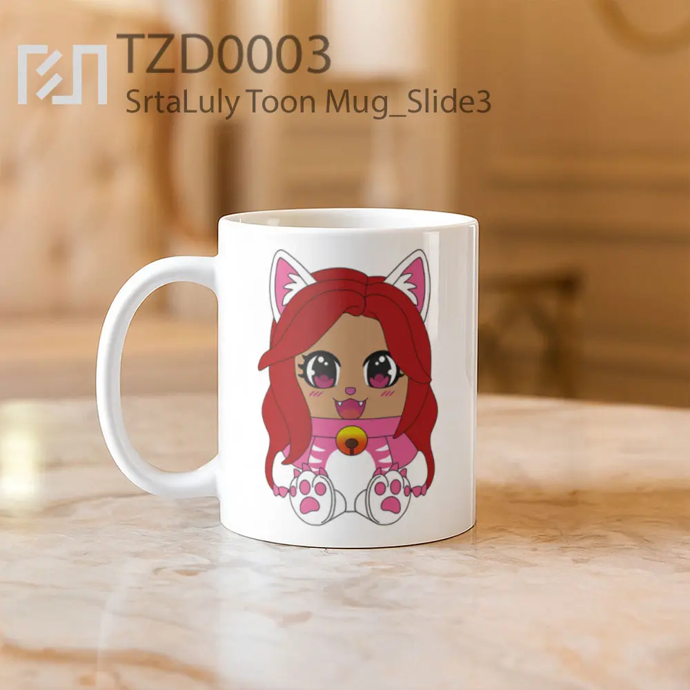 SrtaLuly Toon Mug - All-side / Desain