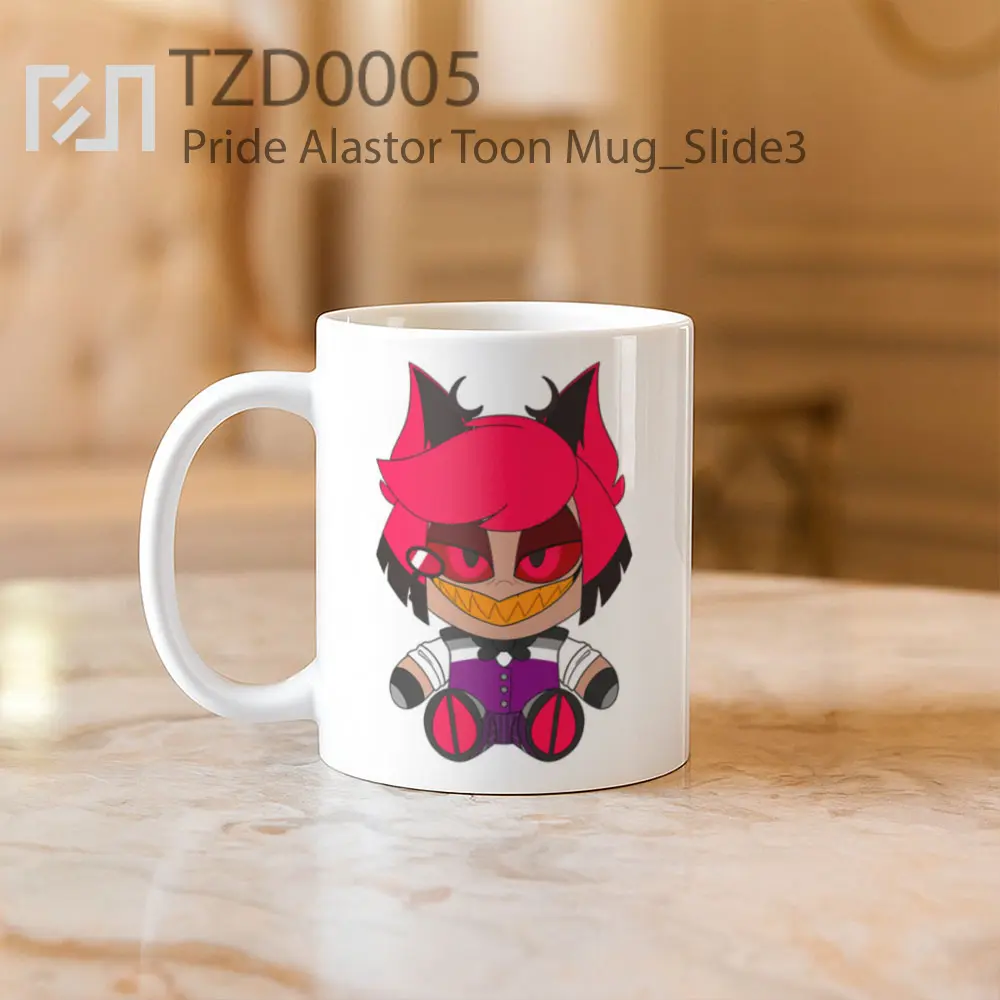 Pride Alastor Toon Mug - All-side / Desain