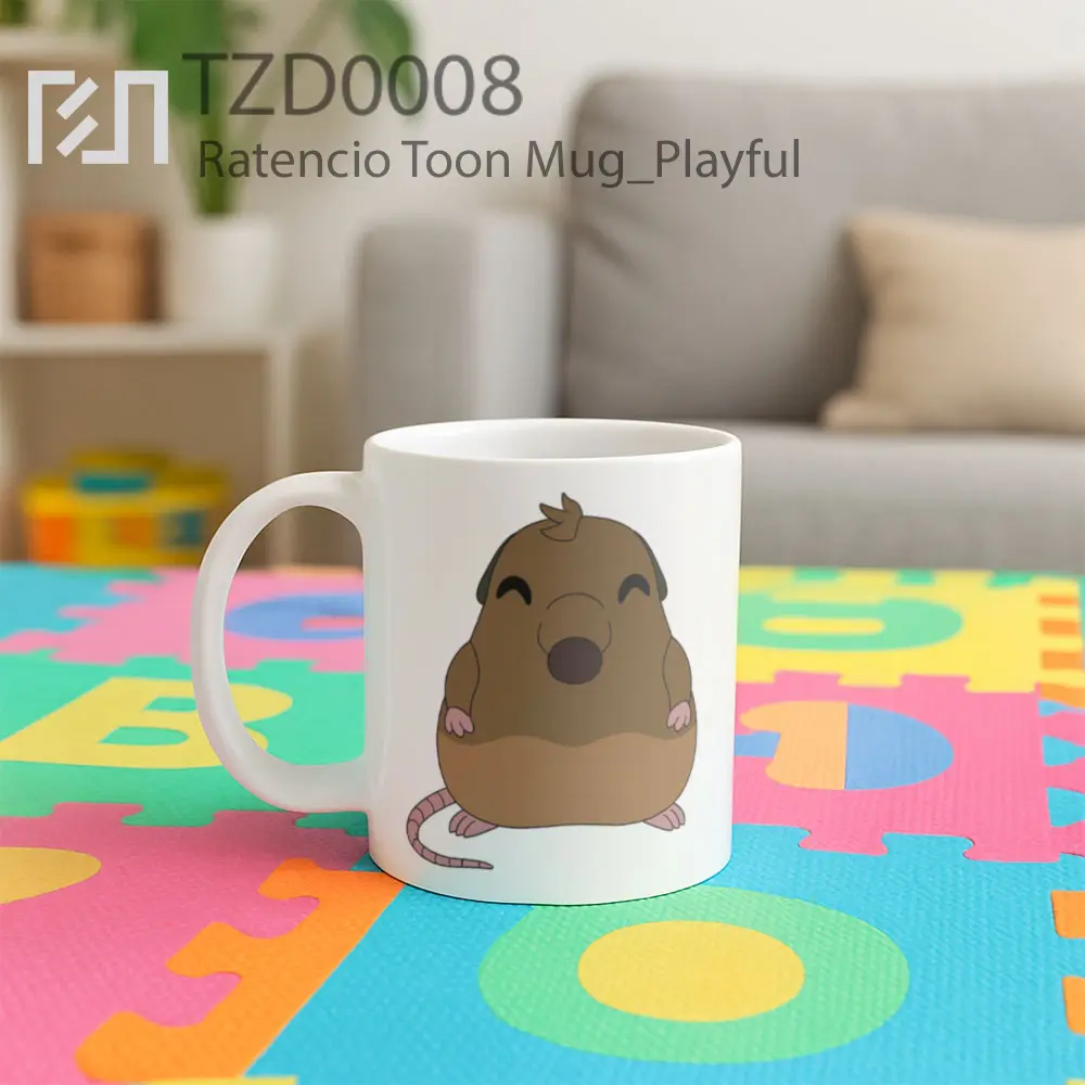 Ratencio Toon Mug - All-side / Desain