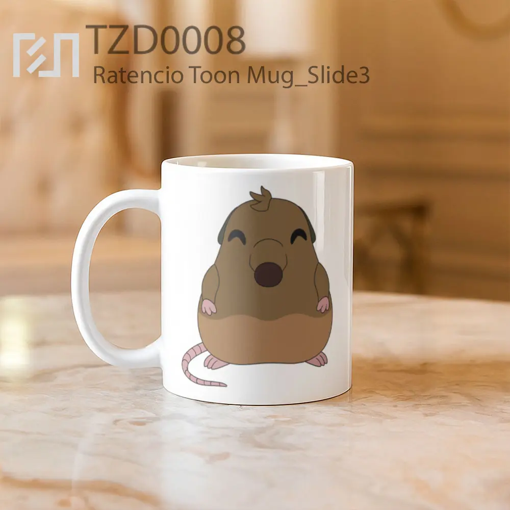 Ratencio Toon Mug - All-side / Desain