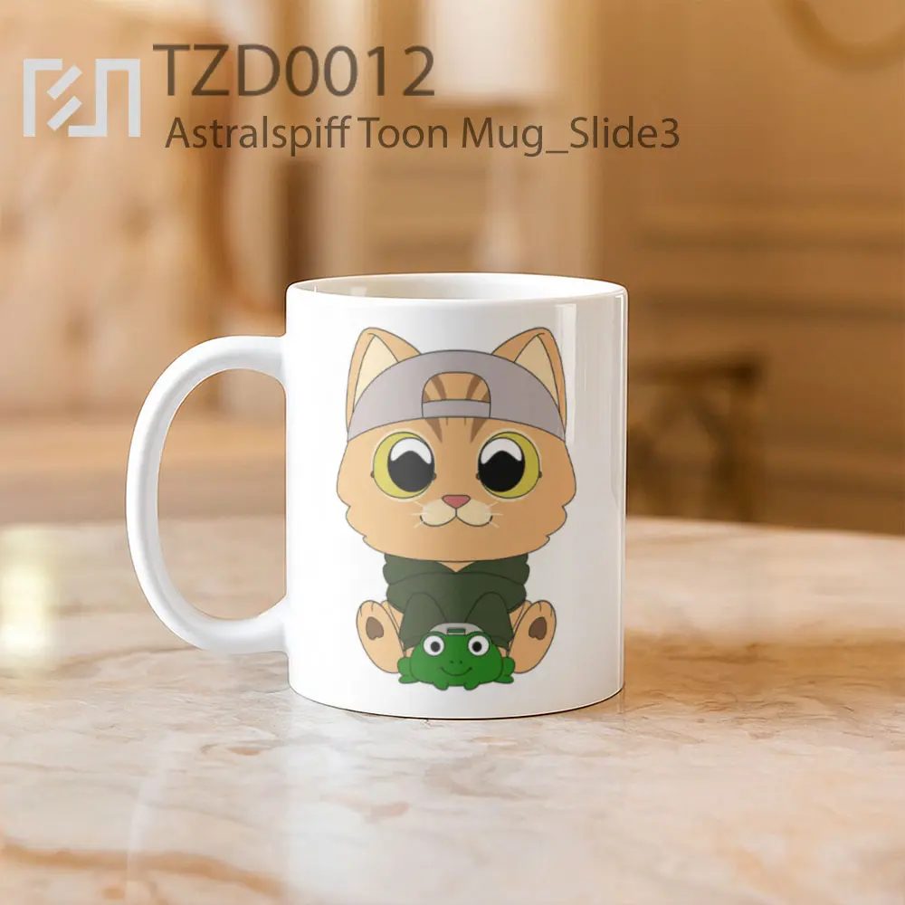 Astralspiff Toon Mug - All-side / Desain