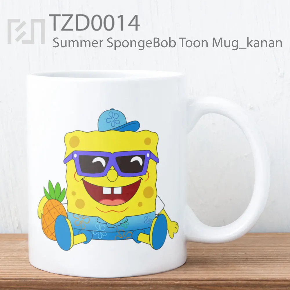 Summer SpongeBob Toon Mug