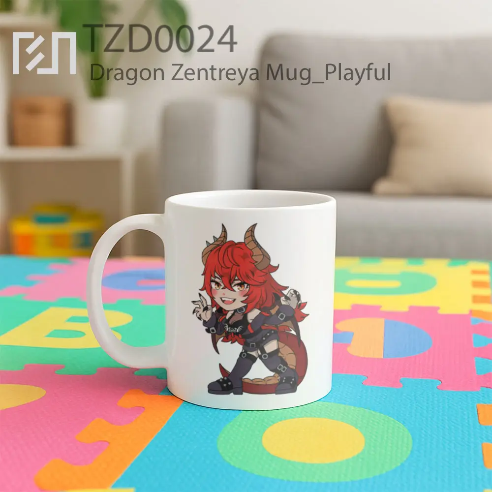 Dragon Zentreya Mug - All-side / Desain