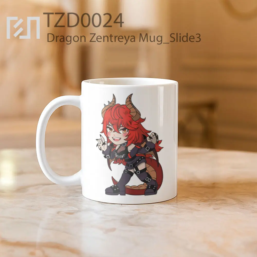 Dragon Zentreya Mug - All-side / Desain