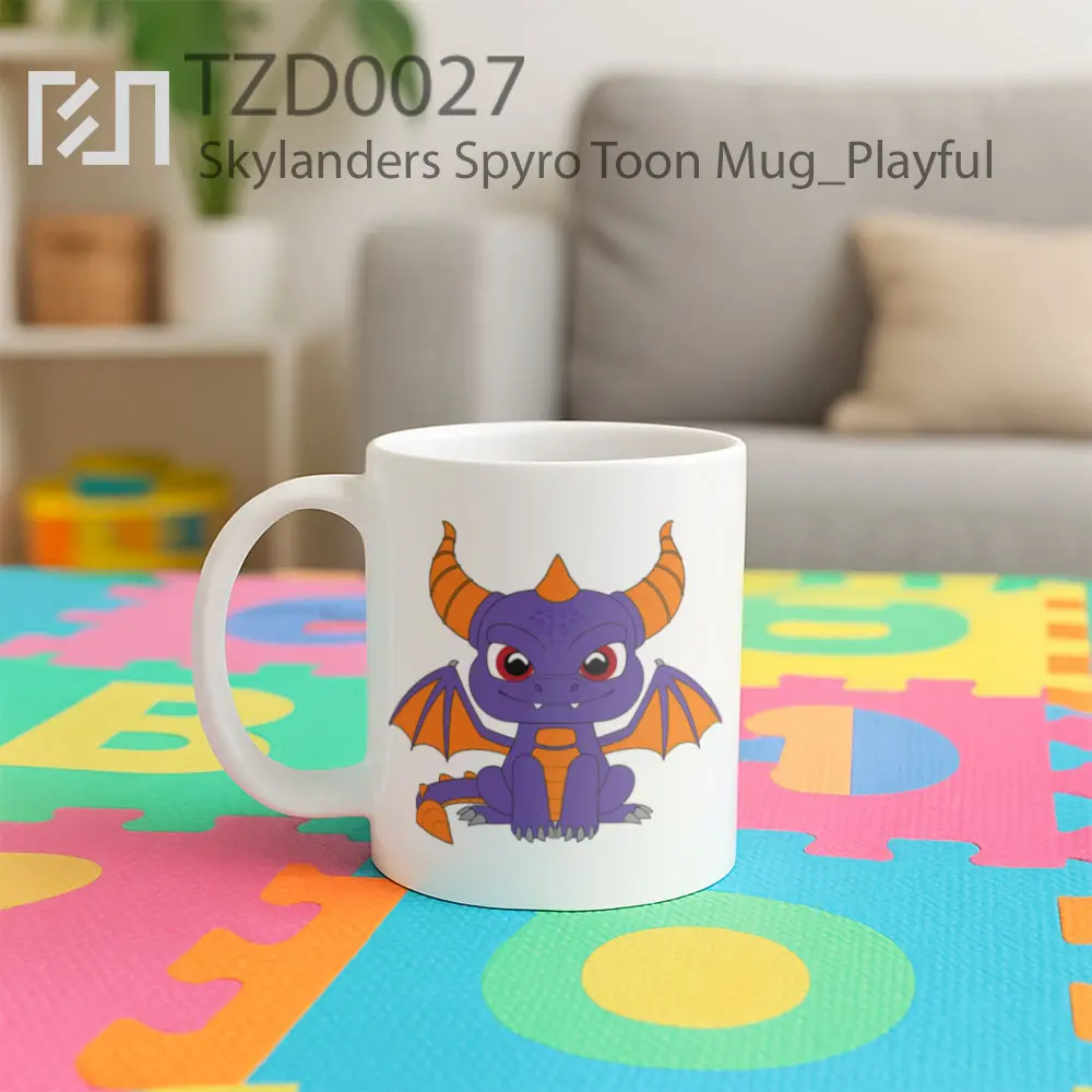 Skylanders Spyro Toon Mug - All-side / Desain