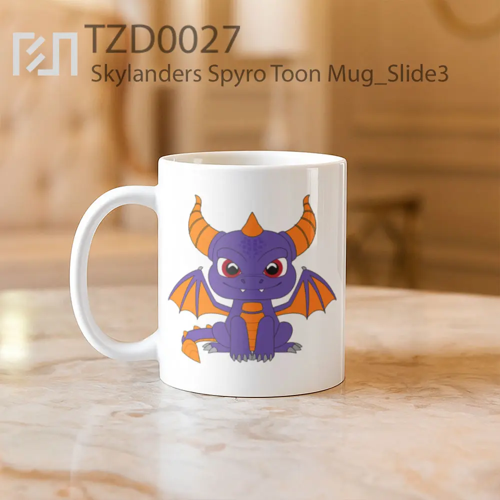 Skylanders Spyro Toon Mug - All-side / Desain