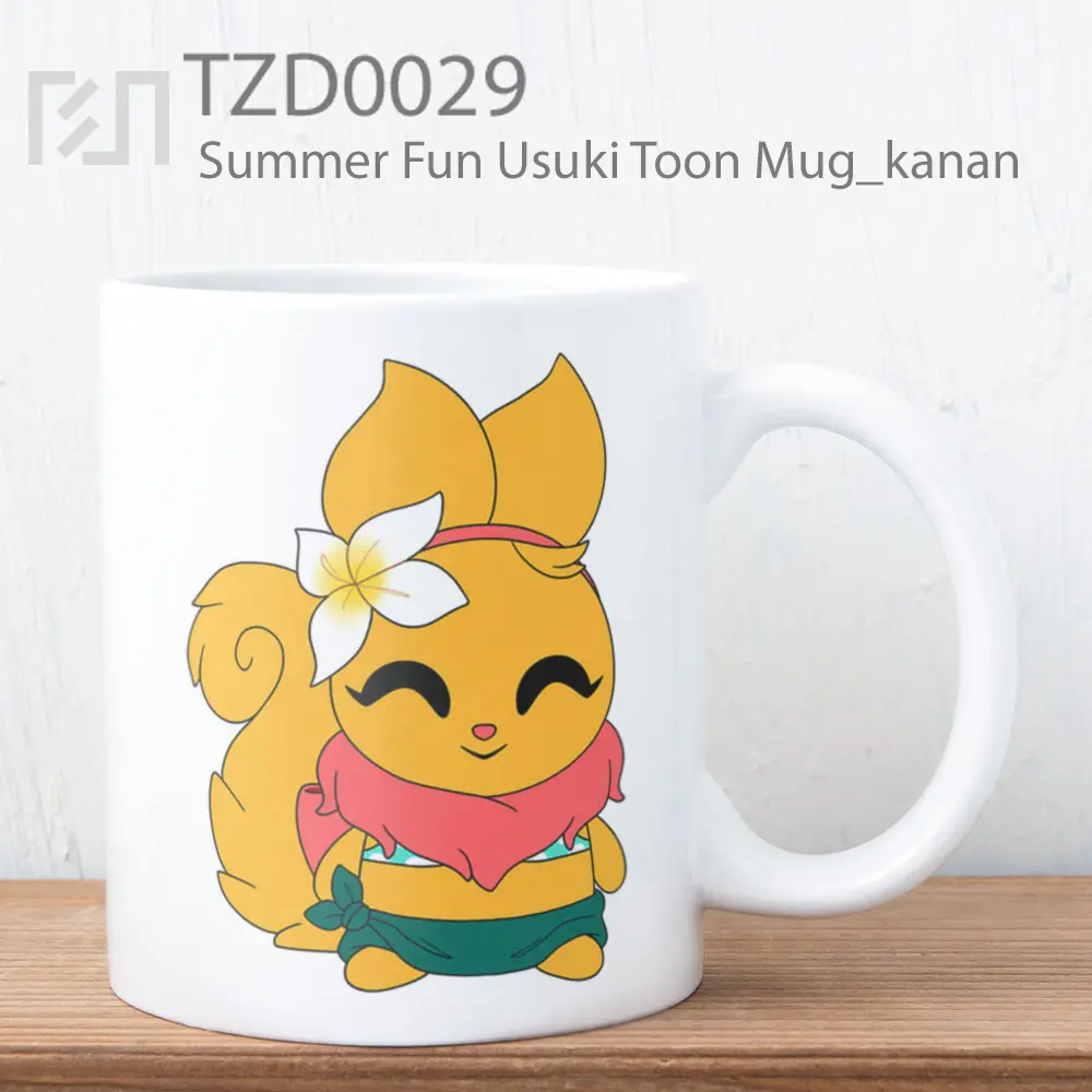 Summer Fun Usuki Toon Mug